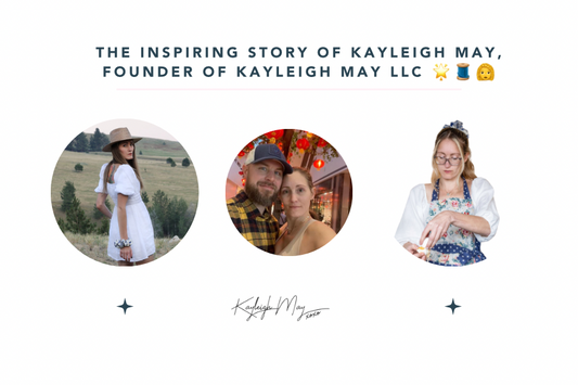 The Inspiring Story of Kayleigh May, Founder of Kayleigh May LLC 🌟🧵👩‍🦱