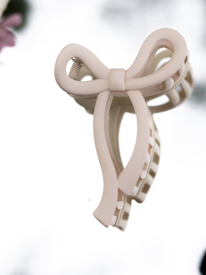 Luxe Ribbon Claw Clip — Classic Collection.